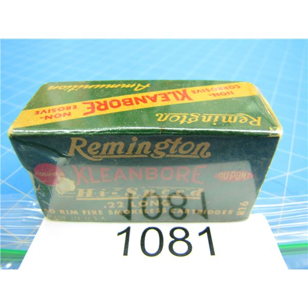 COLLECTOR BOX OF .22 AMMO