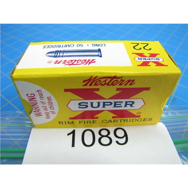 COLLECTOR BOX OF .22 AMMO