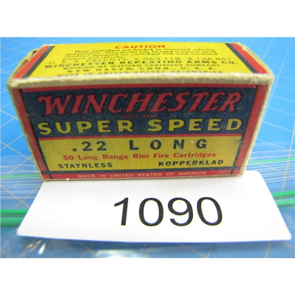 COLLECTOR BOX OF .22 AMMO