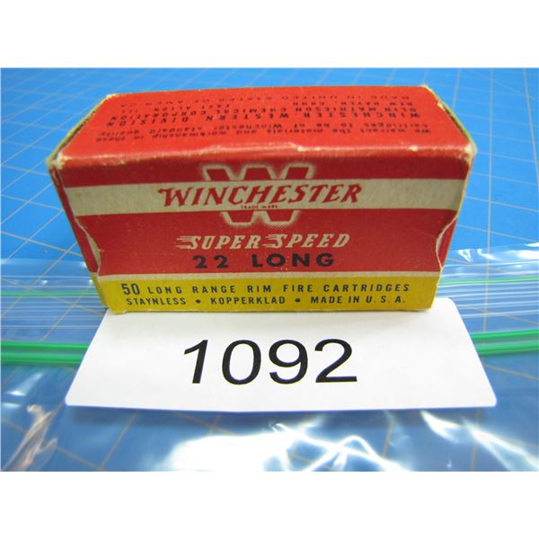 COLLECTOR BOX OF .22 AMMO