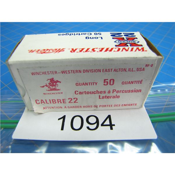 COLLECTOR BOX OF .22 AMMO