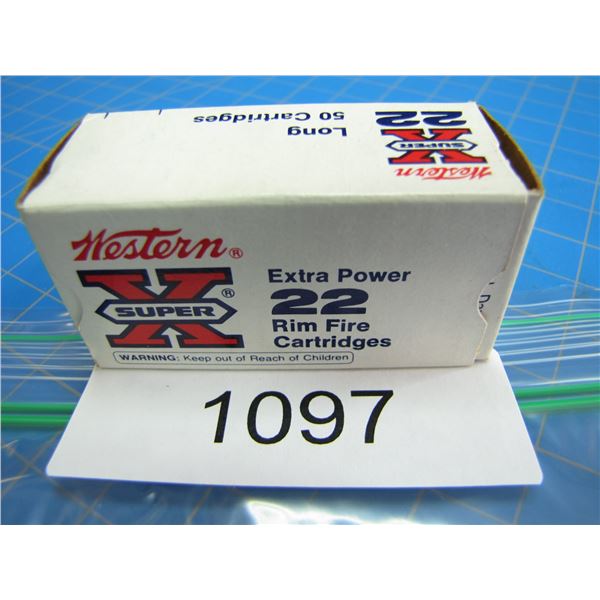 COLLECTOR BOX OF .22 AMMO