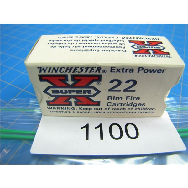 COLLECTOR BOX OF .22 AMMO