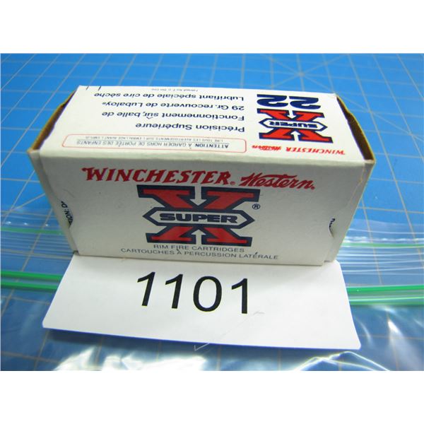 COLLECTOR BOX OF .22 AMMO