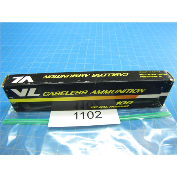 COLLECTOR BOX OF .22 AMMO