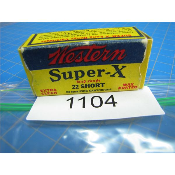 COLLECTOR BOX OF .22 AMMO