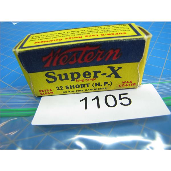 COLLECTOR BOX OF .22 AMMO