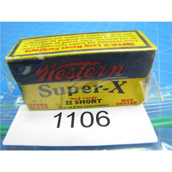 COLLECTOR BOX OF .22 AMMO