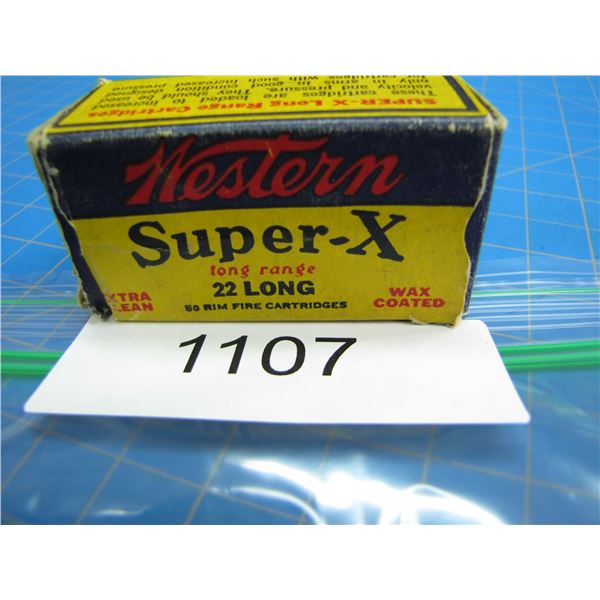 COLLECTOR BOX OF .22 AMMO