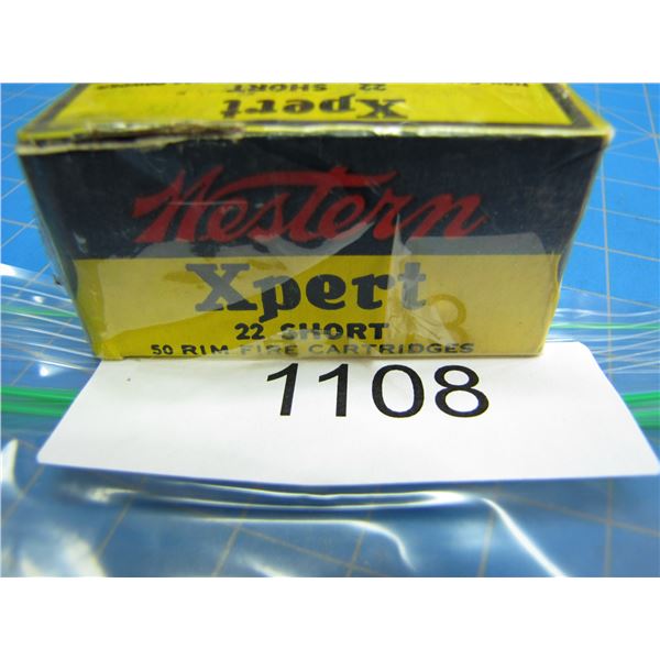 COLLECTOR BOX OF .22 AMMO