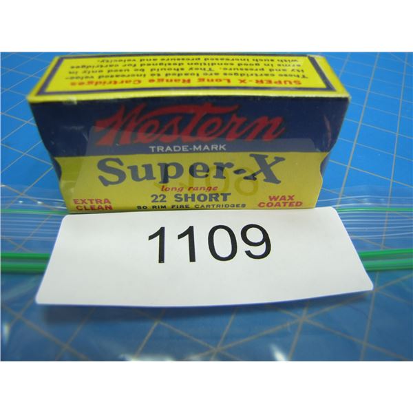 COLLECTOR BOX OF .22 AMMO