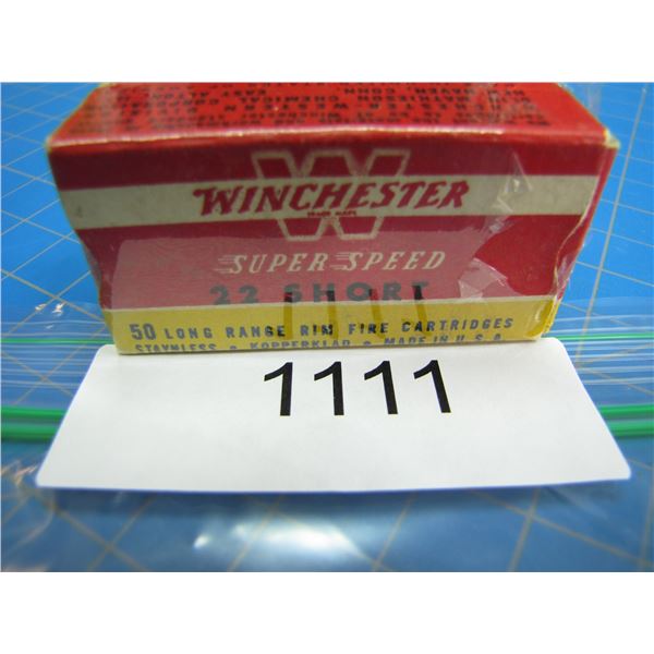 COLLECTOR BOX OF .22 AMMO