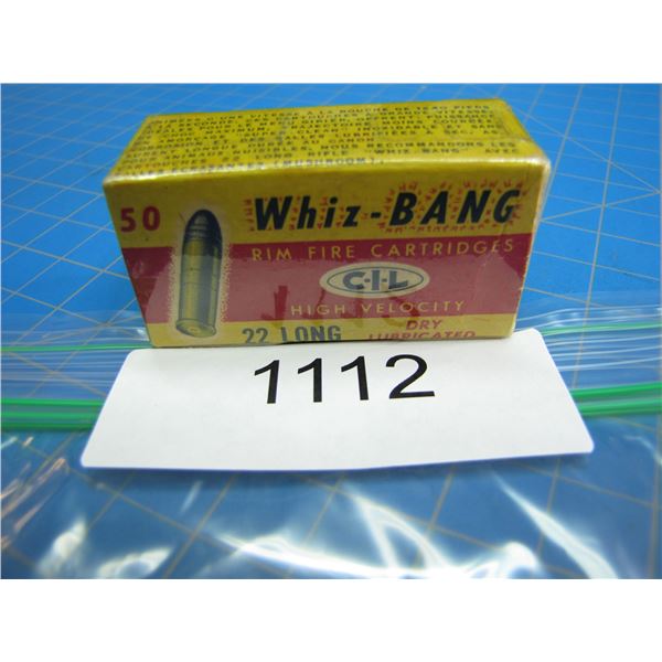 COLLECTOR BOX OF .22 AMMO