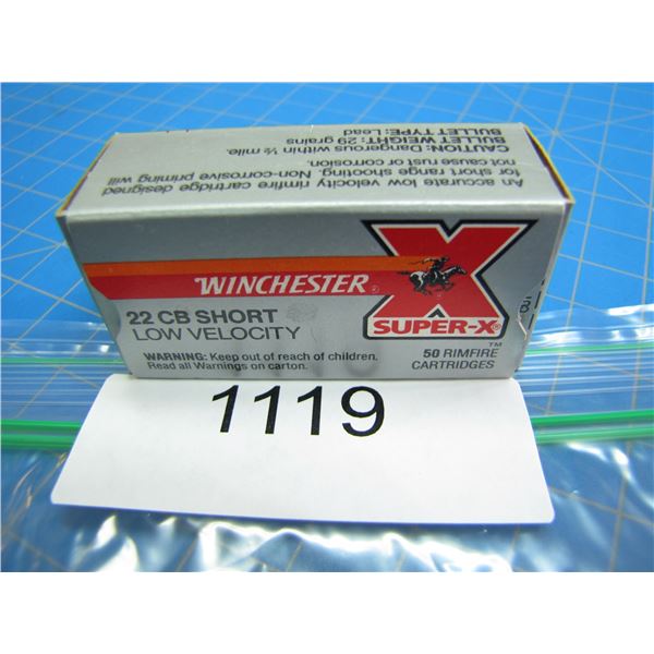 COLLECTOR BOX OF .22 AMMO