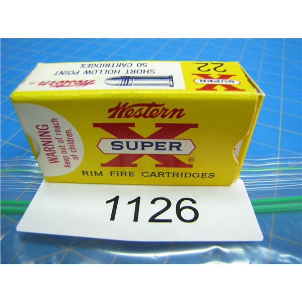 COLLECTOR BOX OF .22 AMMO