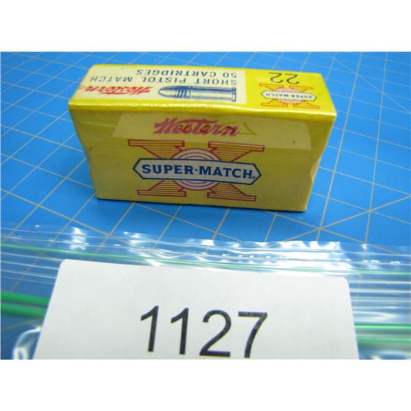 COLLECTOR BOX OF .22 AMMO