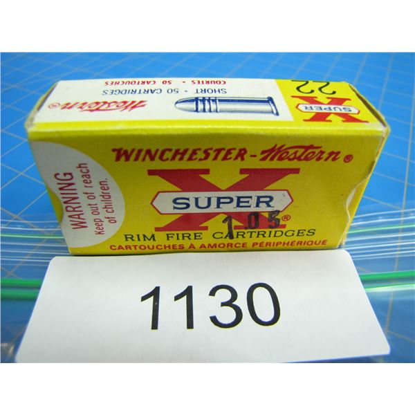 COLLECTOR BOX OF .22 AMMO