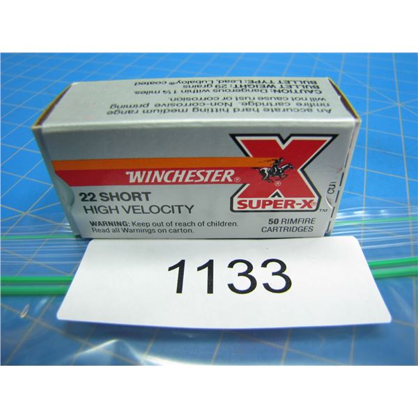 COLLECTOR BOX OF .22 AMMO