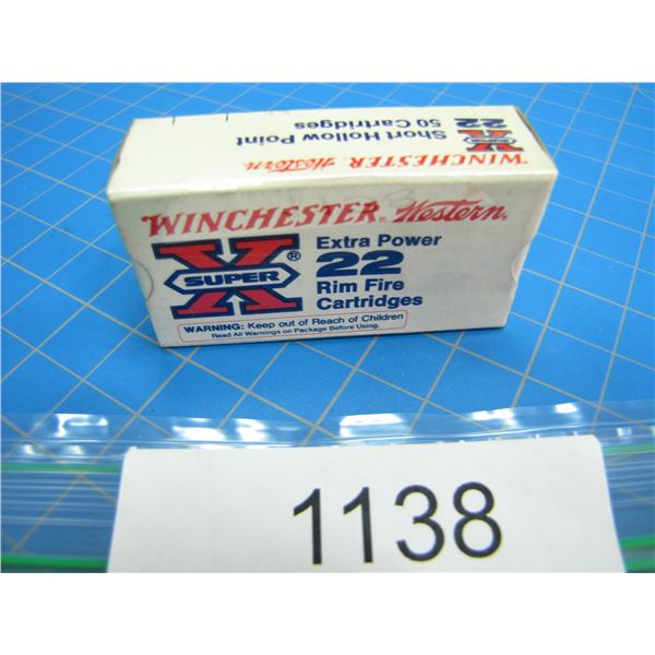 COLLECTOR BOX OF .22 AMMO