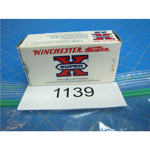 COLLECTOR BOX OF .22 AMMO