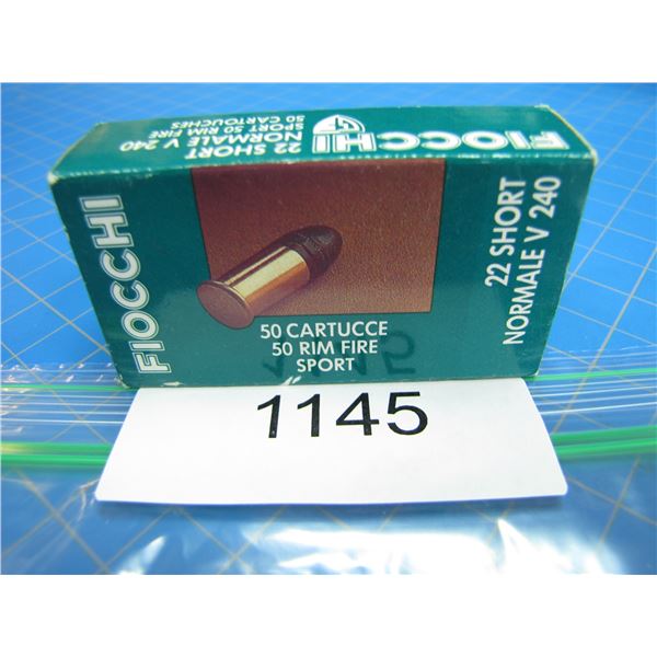 COLLECTOR BOX OF .22 AMMO