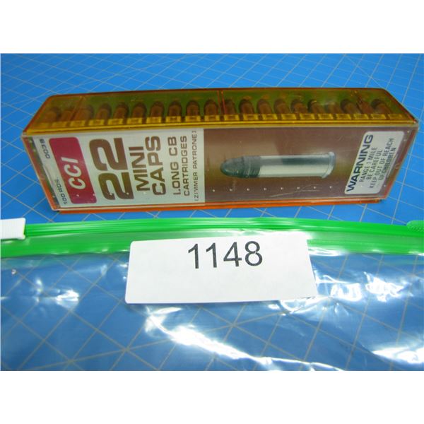 COLLECTOR BOX OF .22 AMMO