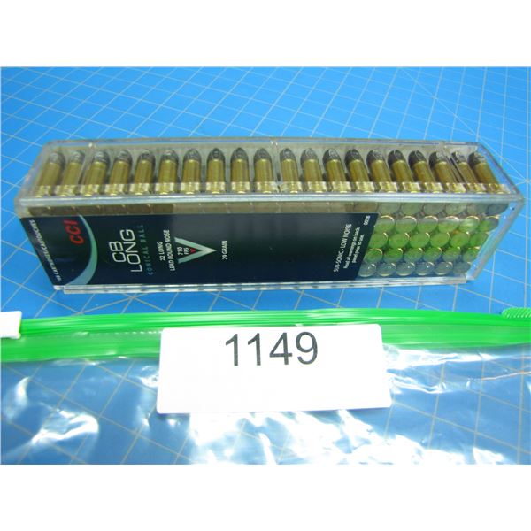 COLLECTOR BOX OF .22 AMMO