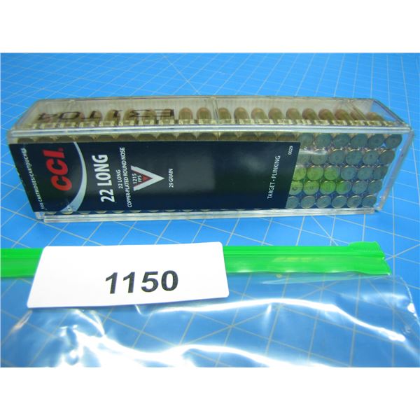 COLLECTOR BOX OF .22 AMMO