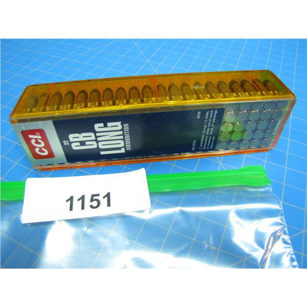 COLLECTOR BOX OF .22 AMMO