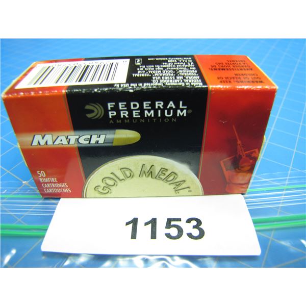 COLLECTOR BOX OF .22 AMMO