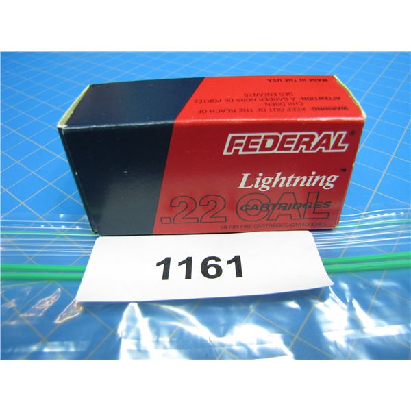 COLLECTOR BOX OF .22 AMMO