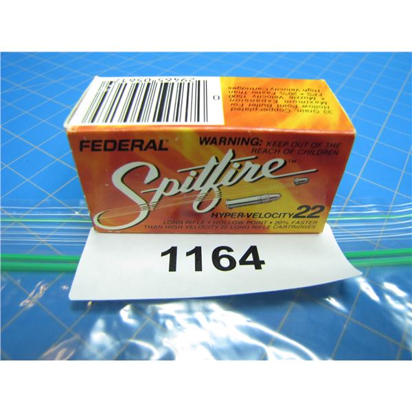 COLLECTOR BOX OF .22 AMMO