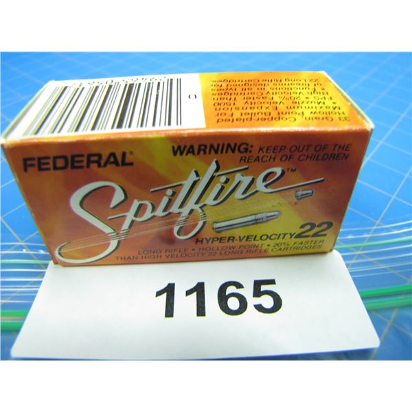 COLLECTOR BOX OF .22 AMMO