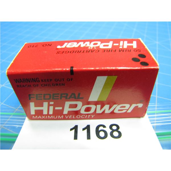 COLLECTOR BOX OF .22 AMMO