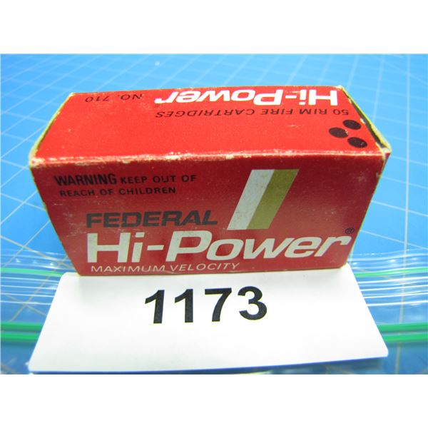 COLLECTOR BOX OF .22 AMMO