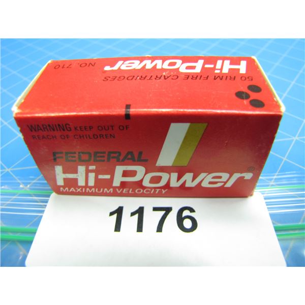 COLLECTOR BOX OF .22 AMMO