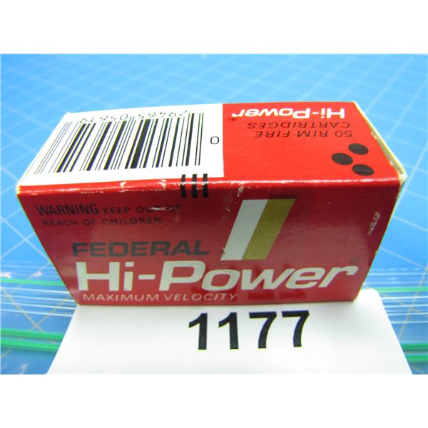 COLLECTOR BOX OF .22 AMMO