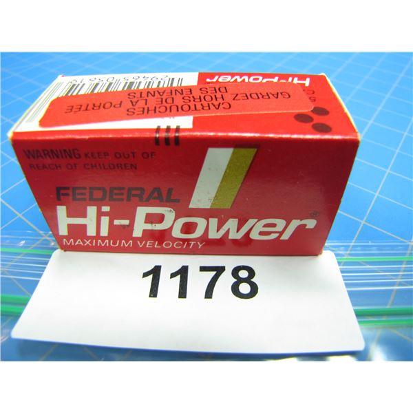 COLLECTOR BOX OF .22 AMMO