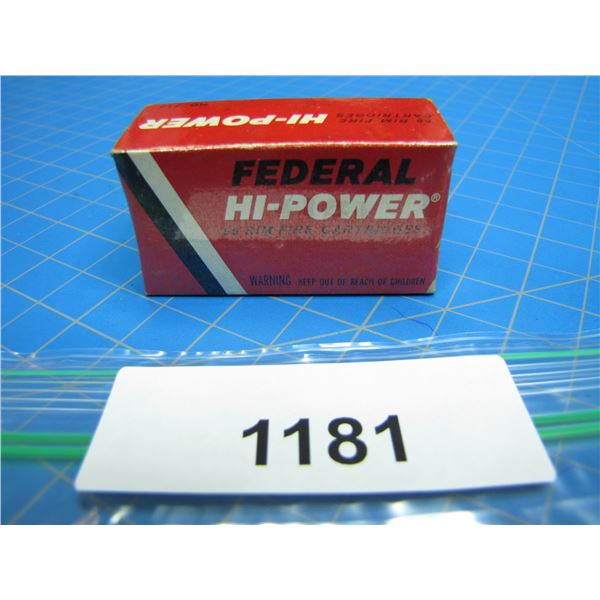 COLLECTOR BOX OF .22 AMMO