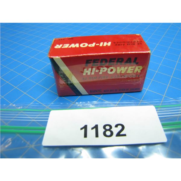 COLLECTOR BOX OF .22 AMMO