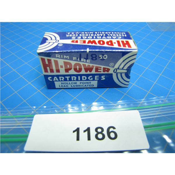 COLLECTOR BOX OF .22 AMMO