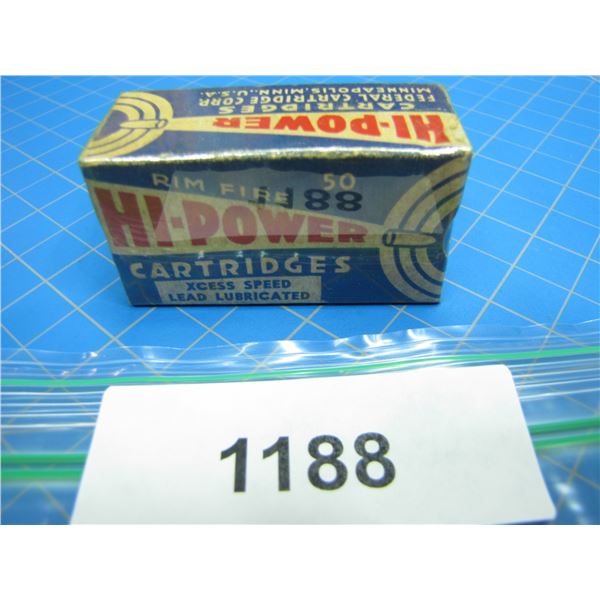 COLLECTOR BOX OF .22 AMMO