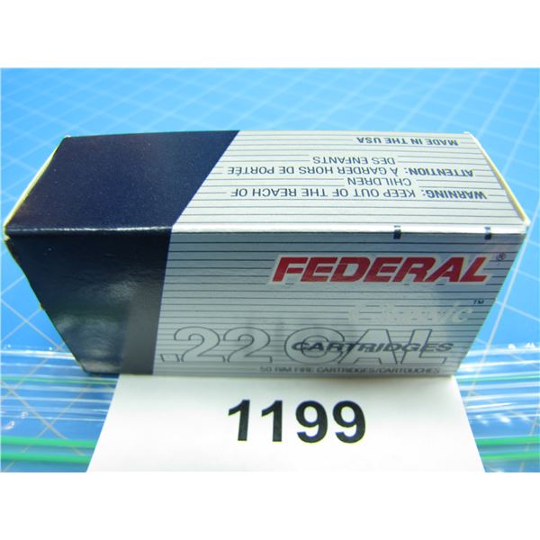 COLLECTOR BOX OF .22 AMMO