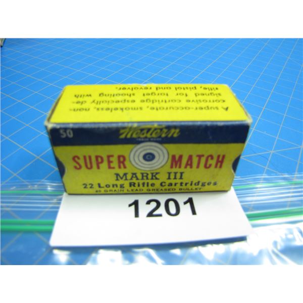 COLLECTOR BOX OF .22 AMMO