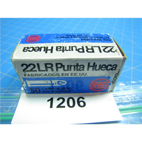 COLLECTOR BOX OF .22 AMMO