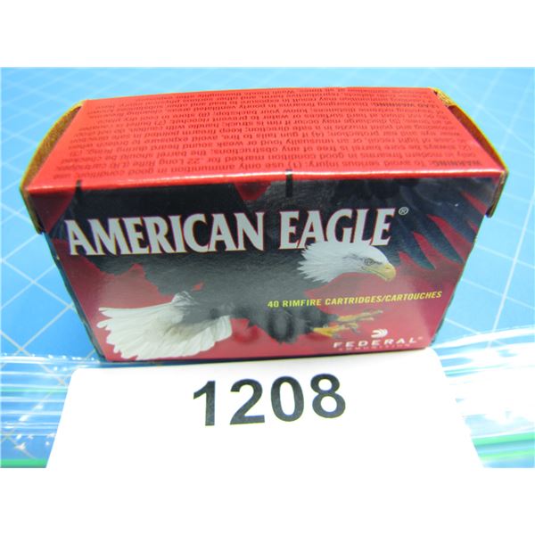 COLLECTOR BOX OF .22 AMMO