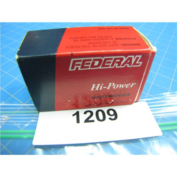 COLLECTOR BOX OF .22 AMMO