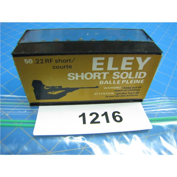 COLLECTOR BOX OF .22 AMMO