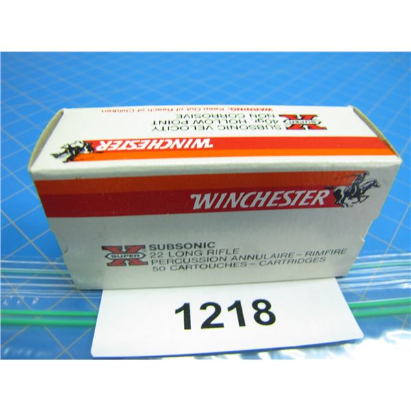 COLLECTOR BOX OF .22 AMMO