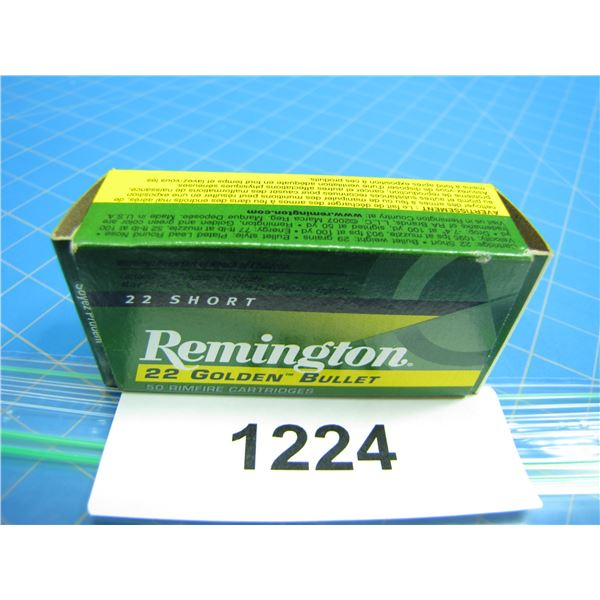 COLLECTOR BOX OF .22 AMMO